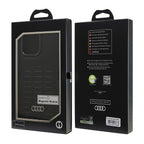 Audi MagSafe dėklas iPhone 16 Pro Max – juodas