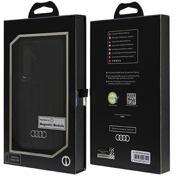 Audi MagSafe dėklas Samsung Galaxy S24 – juodas
