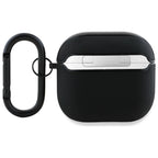 BMW dėklas AirPods 4 – natūrali oda, juodas