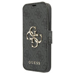 Guess atverčiamas dėklas iPhone 13 Pro Max – pilkas