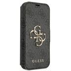Guess atverčiamas dėklas iPhone 13 Pro Max – pilkas