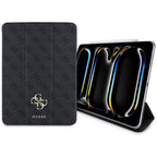 Guess GUFC11PM24PS4SGK iPad Pro 11" 2024 juoda/juoda magnetinė 4G Didelis logotipas