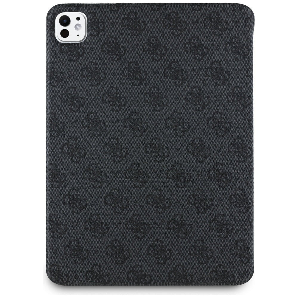 Guess GUFC11PM24PS4SGK iPad Pro 11" 2024 juoda/juoda magnetinė 4G Didelis logotipas