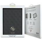 Guess GUFC11PM24PS4SGK iPad Pro 11" 2024 juoda/juoda magnetinė 4G Didelis logotipas