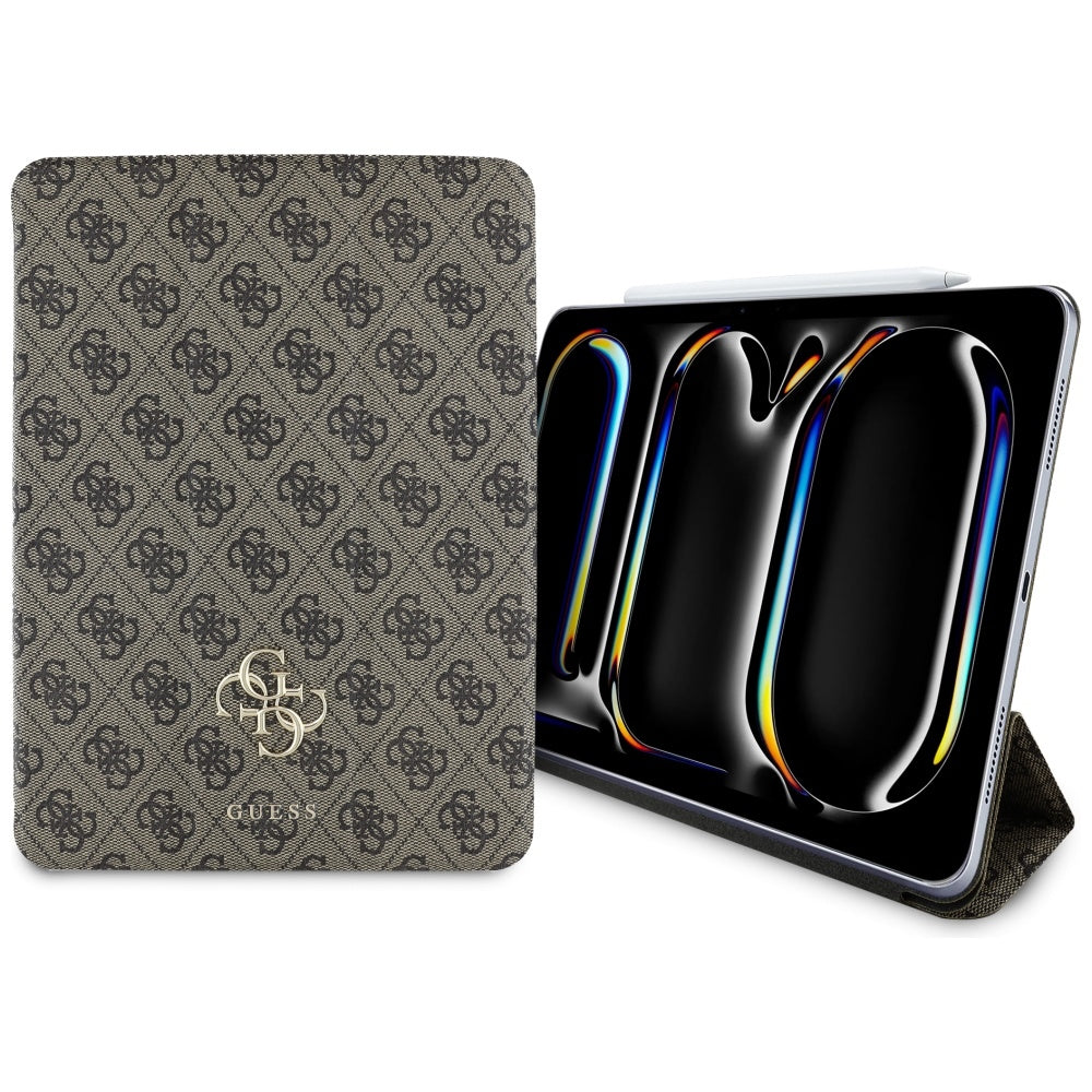Guess GUFC11PM24PS4SGW iPad Pro 11" 2024 rudas magnetinis 4G didelis logotipas
