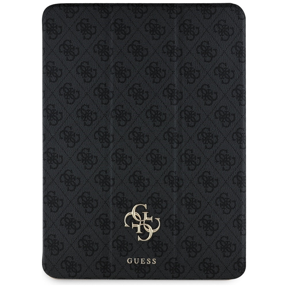 Guess GUFC13PM24PS4SGK iPad Pro 13" 2024 juoda/juoda magnetinė 4G Didelis logotipas