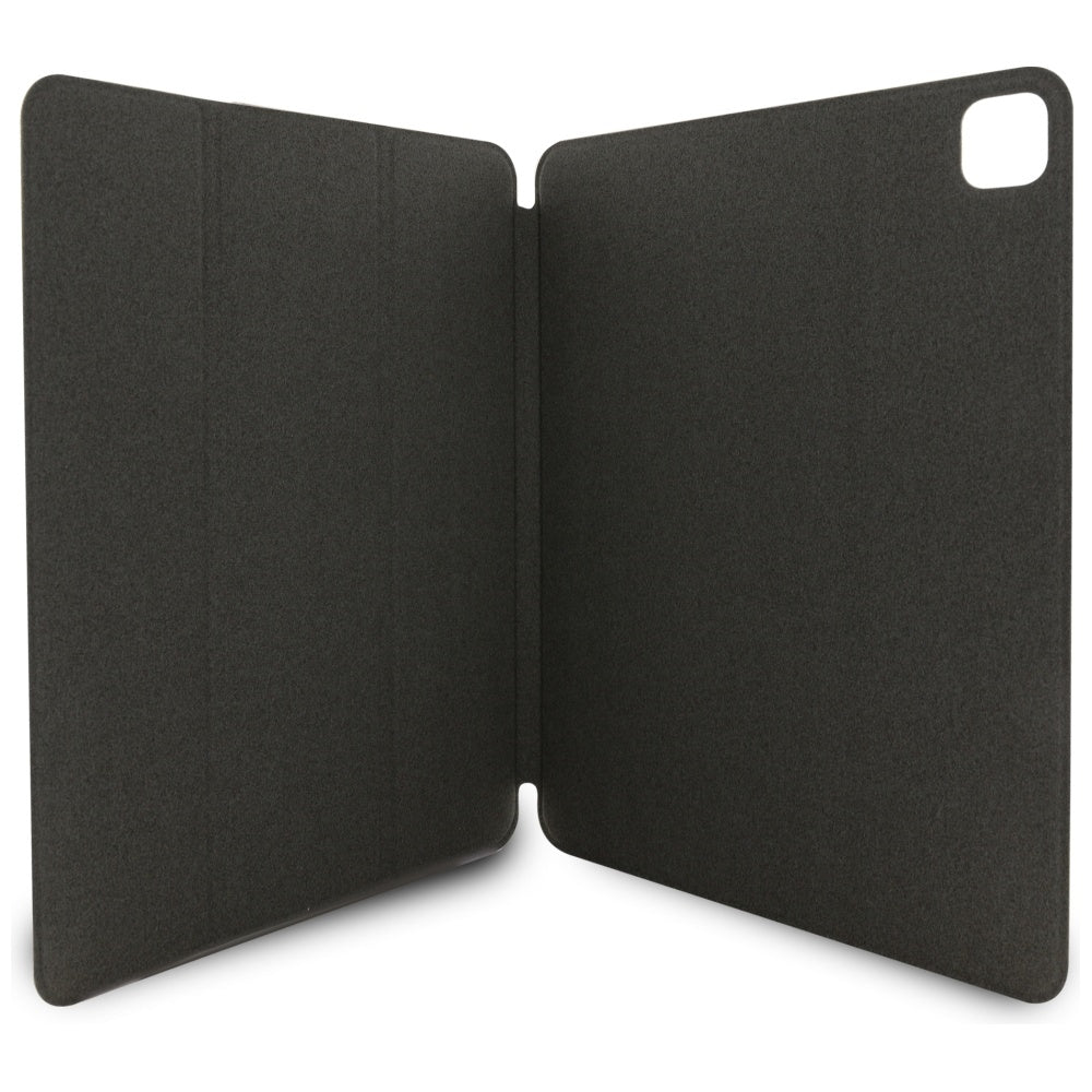 Guess GUFC13PM24PS4SGK iPad Pro 13" 2024 juoda/juoda magnetinė 4G Didelis logotipas