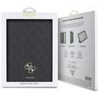 Guess GUFC13PM24PS4SGK iPad Pro 13" 2024 juoda/juoda magnetinė 4G Didelis logotipas
