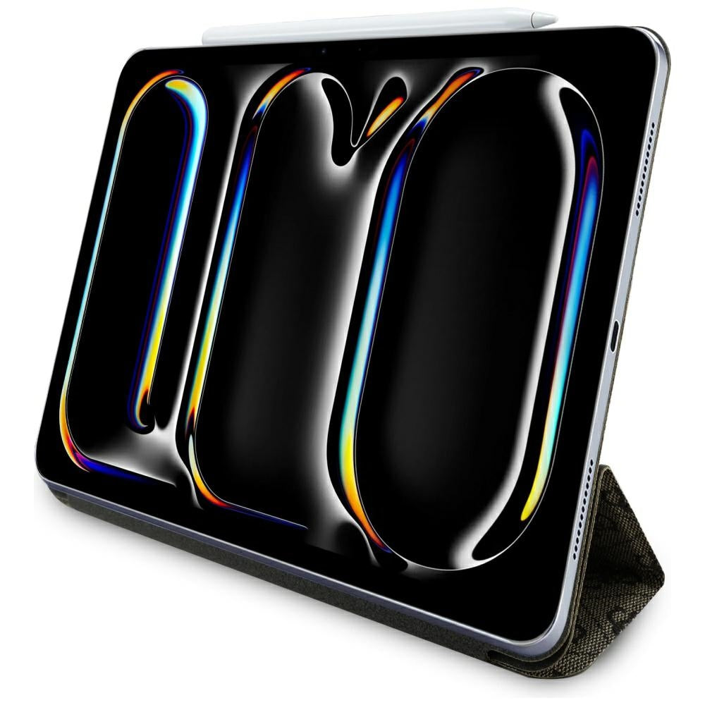 Guess GUFC13PM24PS4SGW iPad Pro 13" 2024 rudas magnetinis 4G didelis logotipas