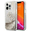 Guess blizgus dėklas iPhone 13 Pro Max – auksinis