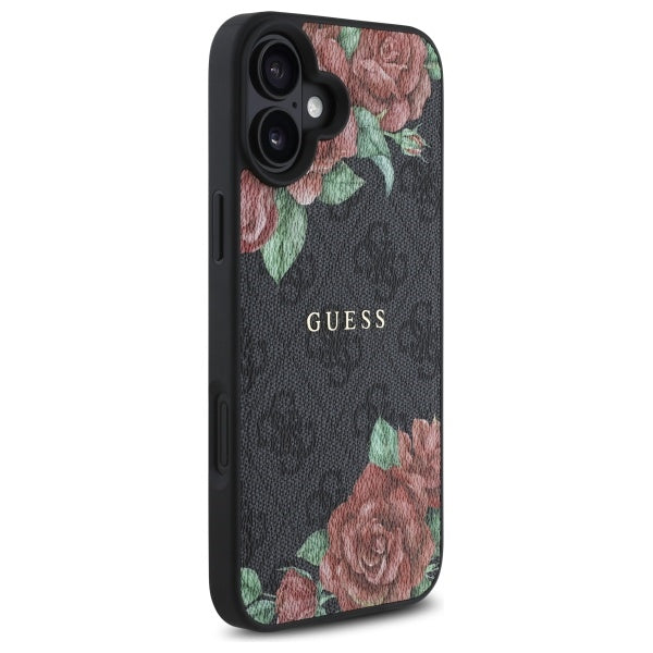 Guess MagSafe dėklas iPhone 16 6.1 – juodas -- iPhone 16