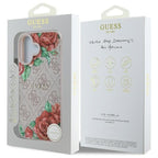 Guess MagSafe dėklas iPhone 16 6.1 – rožinis