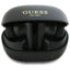 Guess Bluetooth ausinės GUTWST88MCTGK TWS + prijungimo stotelė juoda/juoda kapsulės spausdintas logotipas