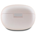 Guess Bluetooth ausinės GUTWST88MCTGP TWS + prijungimo stotis rožinė kapsulė, atspausdintas logotipas