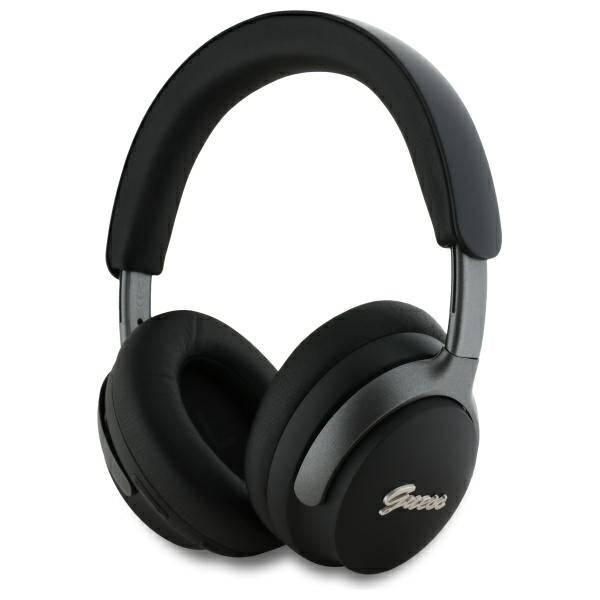Guess Bluetooth ANC ausinės GUBHC22PSFCSMK Black Metal Script logotipas
