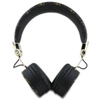 Guess Bluetooth ENC GUBH70E4PTMK ausinės juodos/juodos 4G trikampio apvalios formos