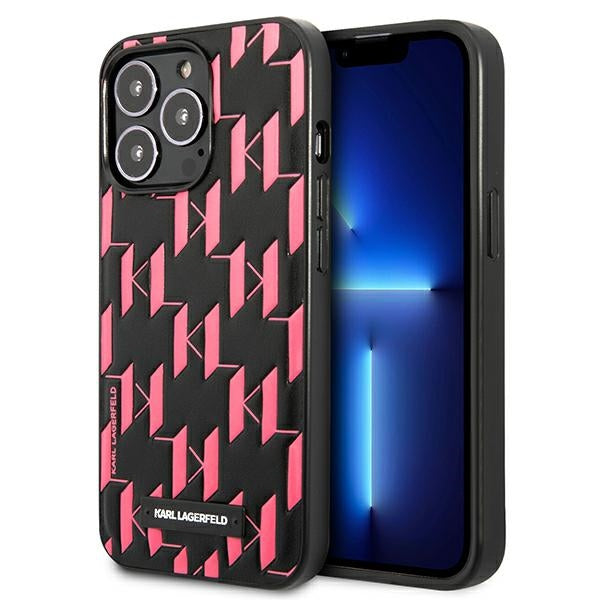 Karl Lagerfeld dėklas iPhone 13 Pro/13 – rožinis