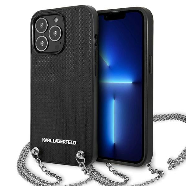 Karl Lagerfeld dėklas iPhone 13 Pro/13 – juodas