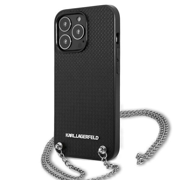 Karl Lagerfeld dėklas iPhone 13 Pro/13 – juodas