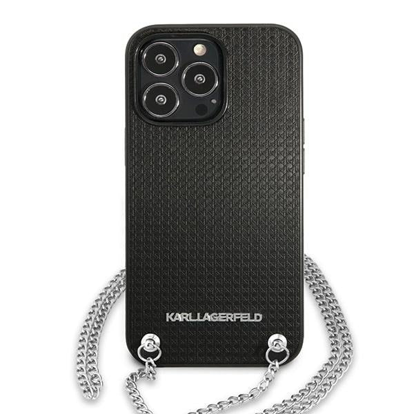 Karl Lagerfeld dėklas iPhone 13 Pro/13 – juodas