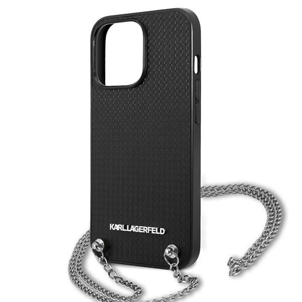 Karl Lagerfeld dėklas iPhone 13 Pro/13 – juodas