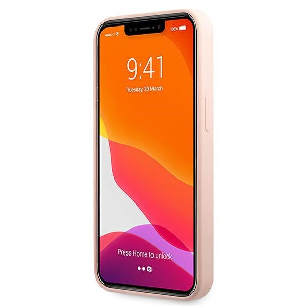 Karl Lagerfeld silikoninis dėklas iPhone 13/13 Pro – rožinis