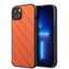 Karl Lagerfeld perforuotas dėklas iPhone 13/14/15 6.1" – oranžinis -- iPhone 13