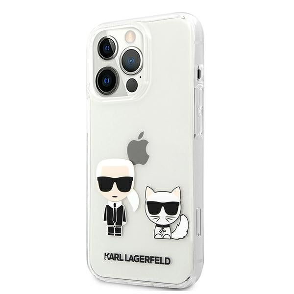 Karl Lagerfeld skaidrus dėklas iPhone 13 Pro Max