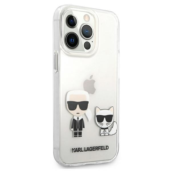Karl Lagerfeld skaidrus dėklas iPhone 13 Pro Max