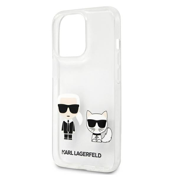Karl Lagerfeld skaidrus dėklas iPhone 13 Pro Max