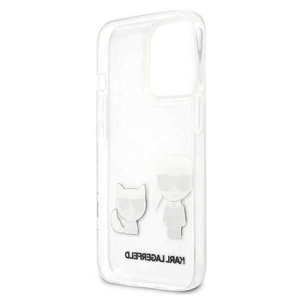 Karl Lagerfeld skaidrus dėklas iPhone 13 Pro Max