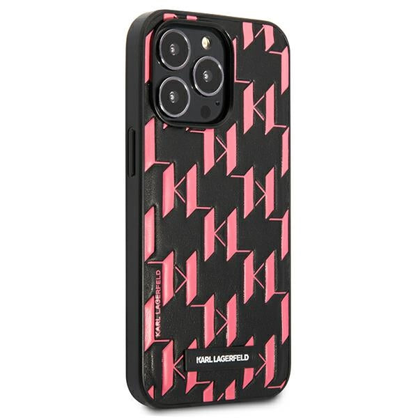 Karl Lagerfeld dėklas iPhone 13 Pro Max – rožinis