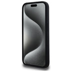 Karl Lagerfeld MagSafe dėklas iPhone 15 Pro – juodas