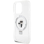 Karl Lagerfeld MagSafe dėklas iPhone 15 Pro Max – baltas