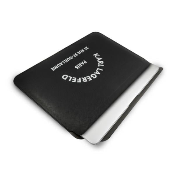 Karl Lagerfeld Sleeve KLCS133RSGSFBK 13" juodas/juodas Saffiano RSG -- Laptop Bags