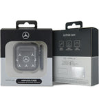 Mercedes‑Benz AirPods 1/2 dėklas – juodas, Large Star
