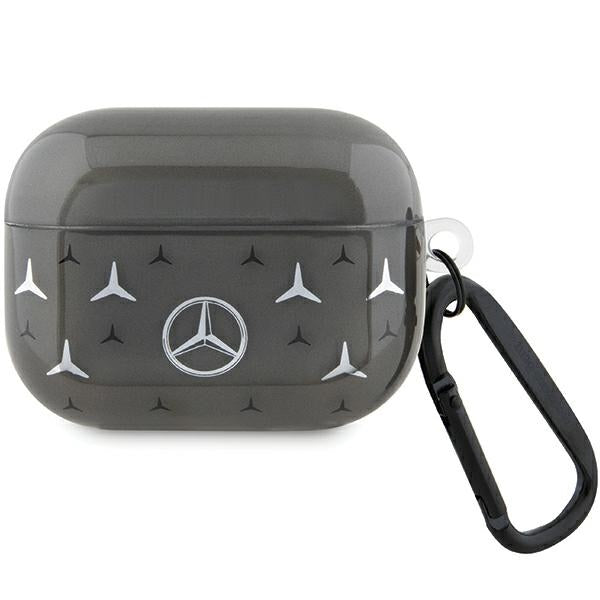 Mercedes-Benz dėklas AirPods Pro – juodas, žvaigždės raštas -- AirPods Pro