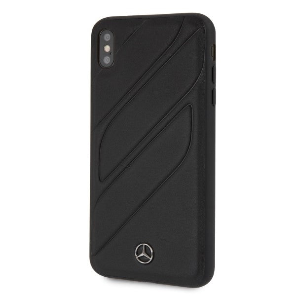 Mercedes-Benz odinis dėklas iPhone XS Max – juodas -- iPhone XS Max
