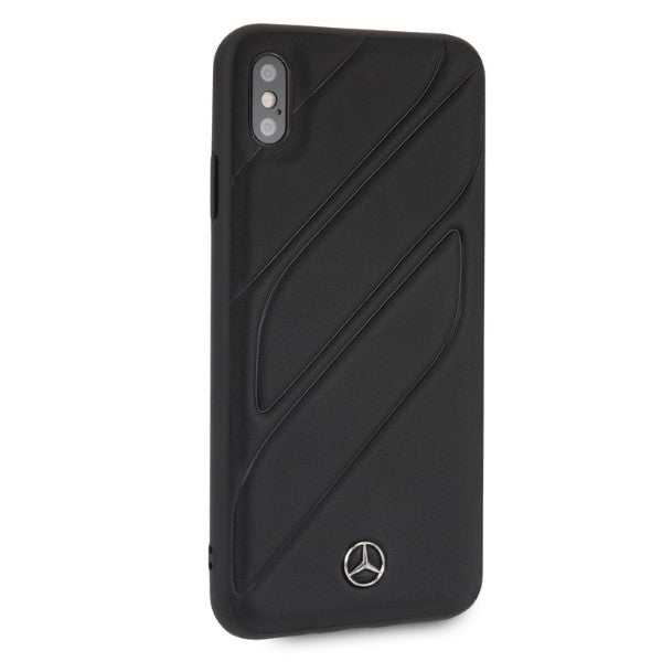 Mercedes-Benz odinis dėklas iPhone XS Max – juodas -- iPhone XS Max
