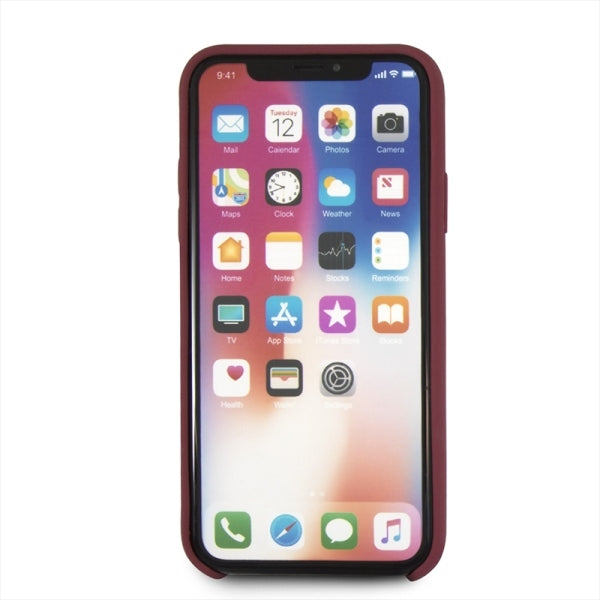 Mercedes-Benz dėklas iPhone X/XS – raudonas -- iPhone X
