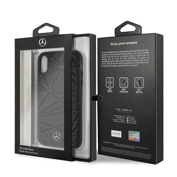 Mercedes-Benz Twister dėklas iPhone XR – juodas -- iPhone XR
