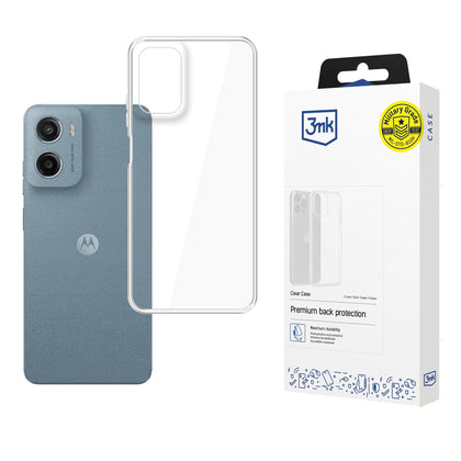 3mk skaidrus dėklas, skirtas Motorola Moto G05 / E15 G4 - skaidrus -- Motorola Moto G05
