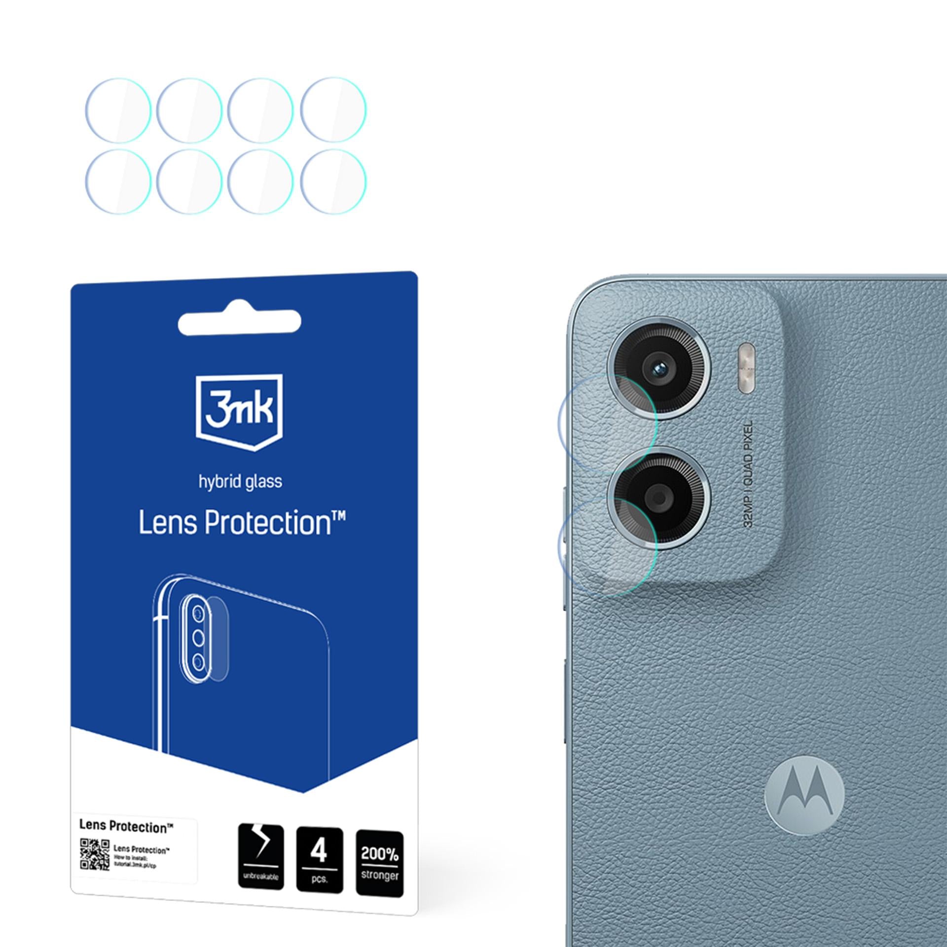 3mk Lens Protection hibridinis fotoaparato lęšio stiklas, skirtas Motorola Moto E15 -- Motorola Moto E15