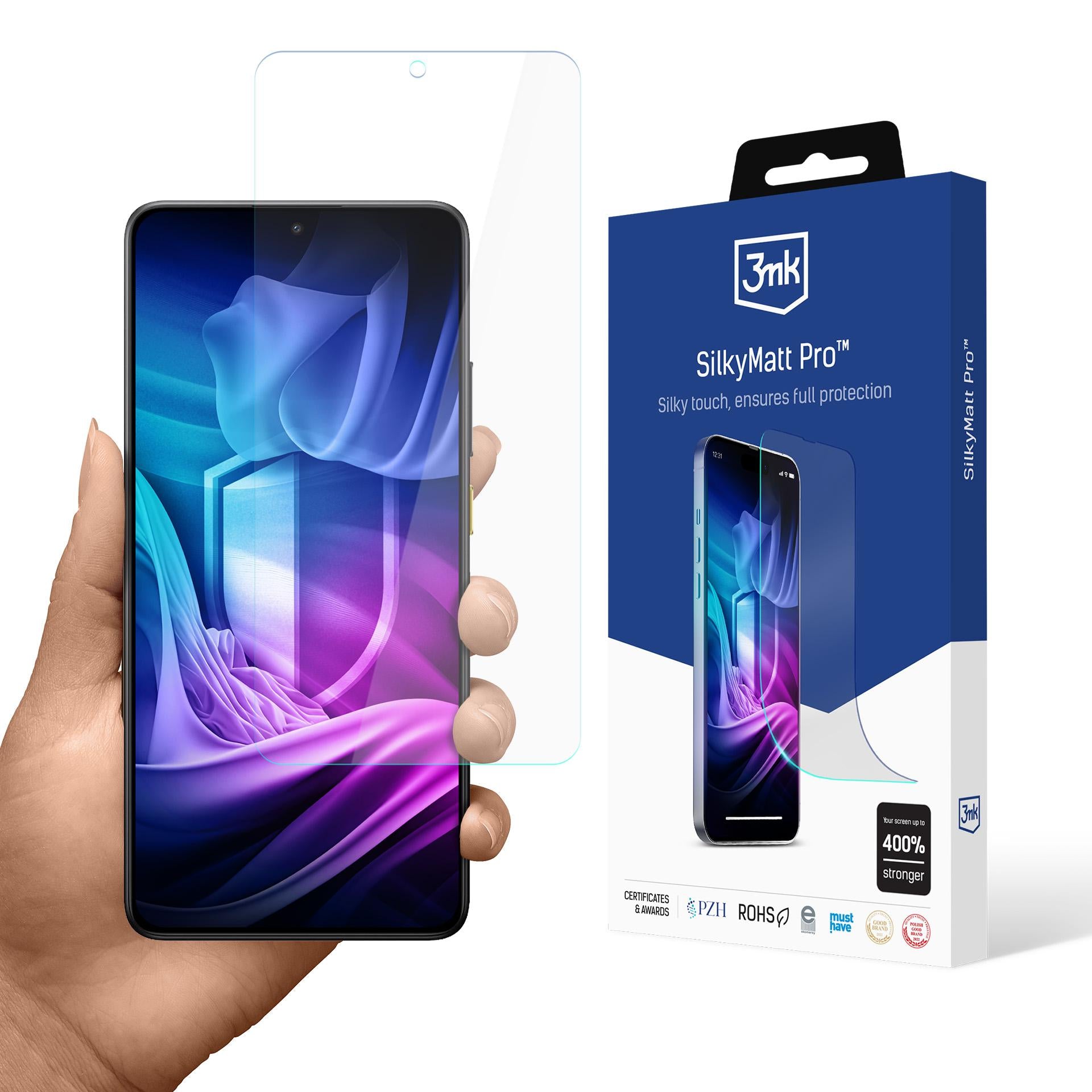 3mk Silky Matt Pro matinė folija, skirta Xiaomi Poco X7 Pro