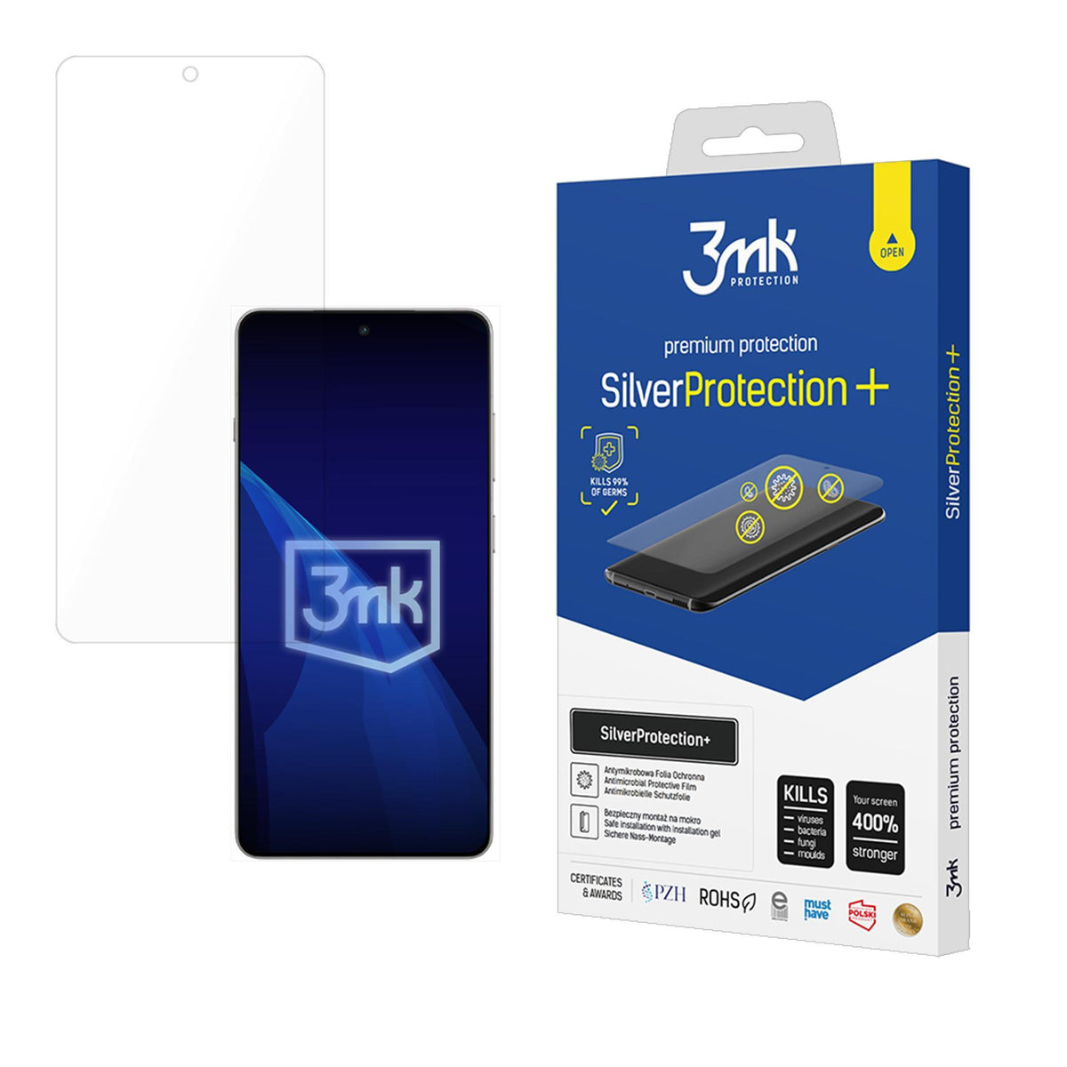 3mk SilverProtection+ apsauginė plėvelė, skirta OnePlus 13R -- OnePlus 13R