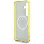 Guess MagSafe dėklas Samsung Galaxy S25 – rudas