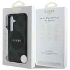 Guess MagSafe dėklas Samsung Galaxy S25 – juodas