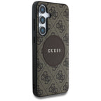 Guess 4G MagSafe dėklas Galaxy S25+ – rudas
