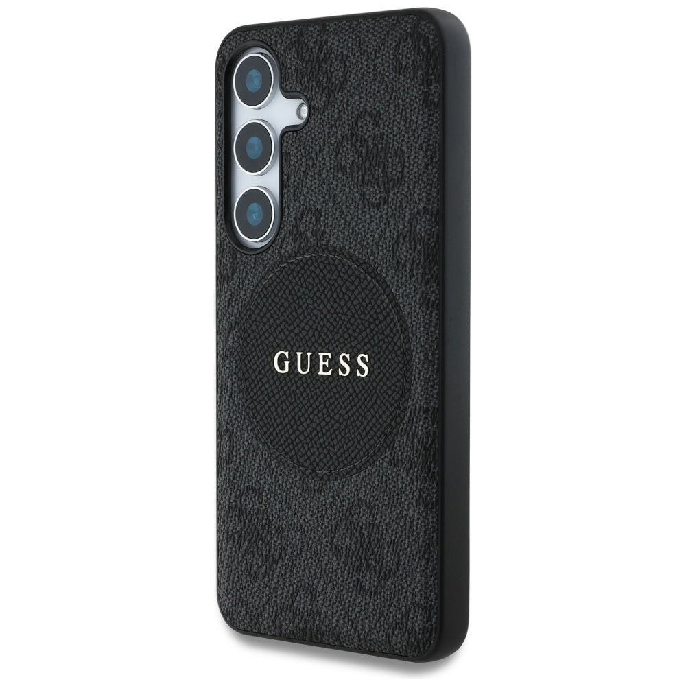 Guess MagSafe dėklas Galaxy S25+ – juodas