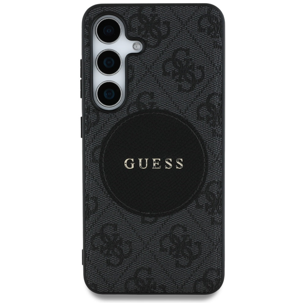 Guess MagSafe dėklas Galaxy S25+ – juodas